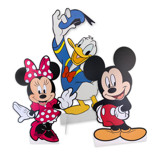 Tisak i print na forex, Mickie i Minnie mouse, Paško Patak